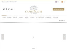 Tablet Screenshot of capitoliumrooms.com